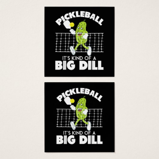 It's Kind of A Big Dill - Funny Pickleball Paddle (Front & Back)