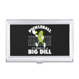 It's Kind of A Big Dill - Funny Pickleball Paddle Business Card Case