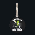 It's Kind of A Big Dill - Funny Pickleball Paddle Pet ID Tag<br><div class="desc">It's Kind of A Big Dill - Funny Pickleball Paddle</div>