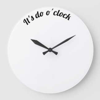 It's Large Clock