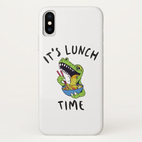 Its lunch time iPhone XS case