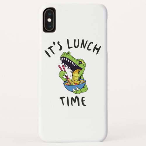 Its lunch time iPhone XS max case
