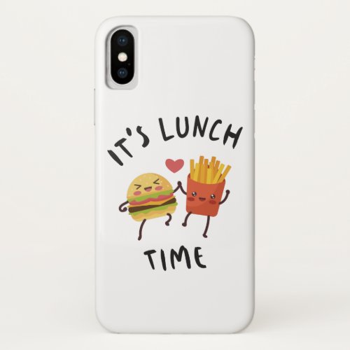 Its Lunch Time iPhone XS Case