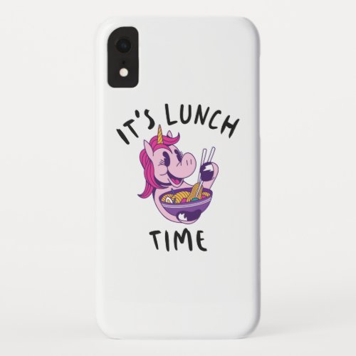 Its Lunch Time iPhone XR Case