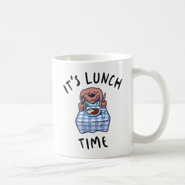 It's Lunch Time Coffee Mug (Right)
