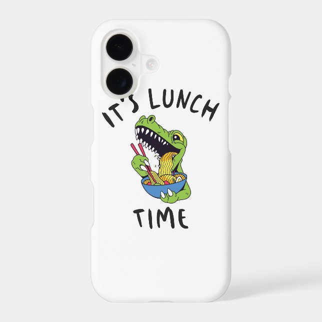 It's lunch time iphone case (Back)