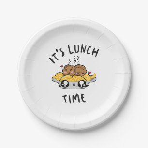 It's Lunch Time Paper Plates