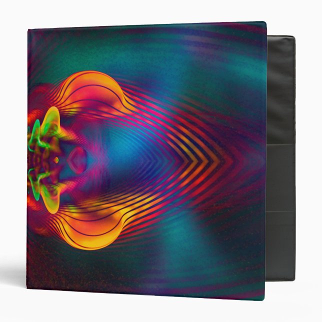 IT'S MAGIC Apopphysis Fractal II + your idea 3 Ring Binder (Front/Inside)