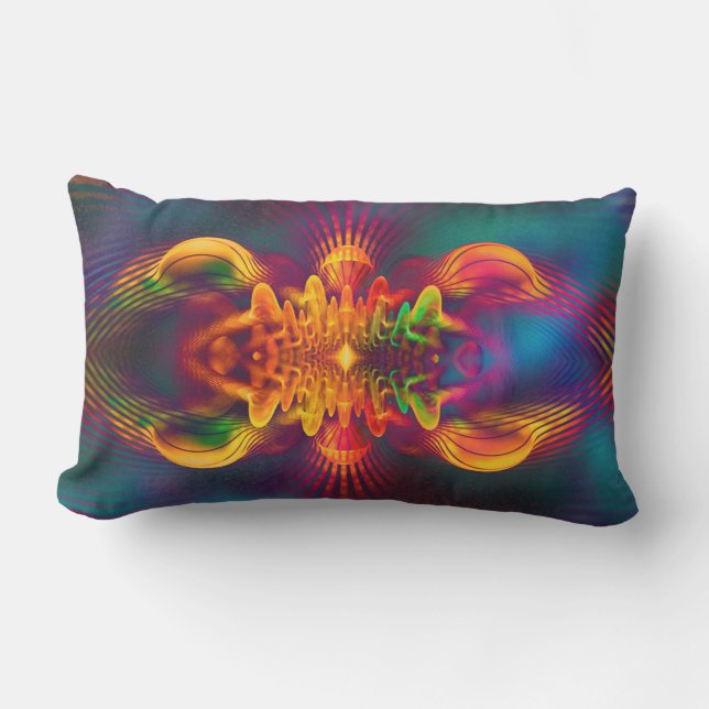 IT'S MAGIC Apopphysis Fractal II + your idea Outdoor Pillow (Front)