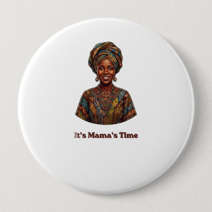 It's Mama's Time - Africa 2026 World Cup Collecto  Button