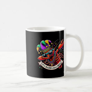 It's Mardi Gras Bruh - Funny Dabbing Crayfish Mard Coffee Mug