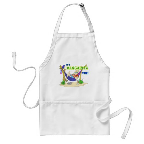 Its MARGARITA time Adult Apron