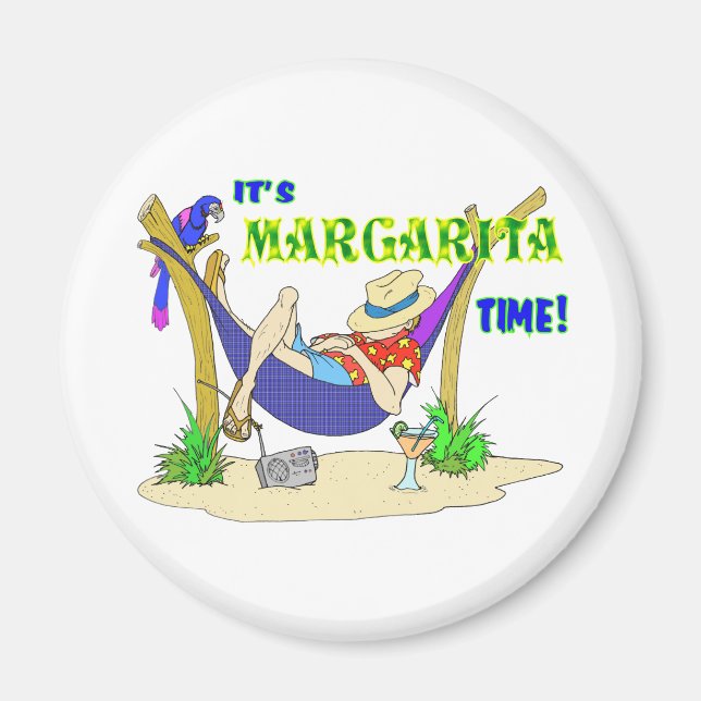 It's MARGARITA time Magnet (Front)