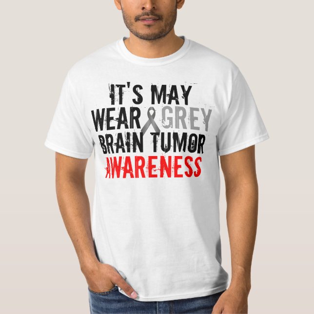 ITS MAY, WEAR GREY T-Shirt (Front)
