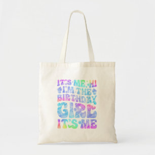 Its Me Hi Im The Birthday Girl Its Me Groovy Tote Bag