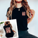 Its Me Hi Im the Maid Of Honor Its Me Personalized T-Shirt<br><div class="desc">Introducing the "It's Me Hi I'm the Maid of Honor" Personalized T-Shirt – a chic and trendy peach coral pink garment designed to add flair to your Maid of Honor's style. This cool bachelorette party tee features a front and back print with retro wavy text, creating a unique and humorous...</div>