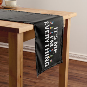 Its Me I'm Everything Family Christmas Matching Short Table Runner
