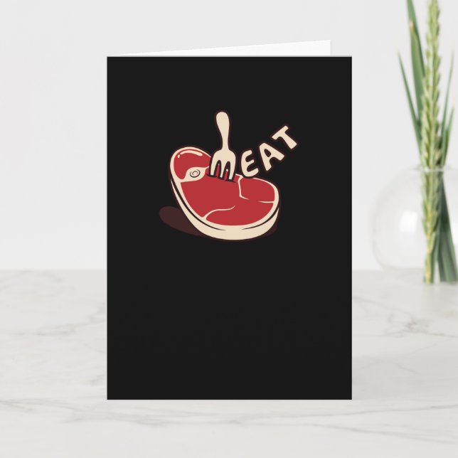 it's Meat Card (Front)