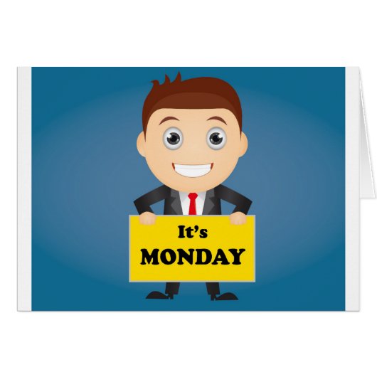 Its Monday Cards (Front Horizontal)