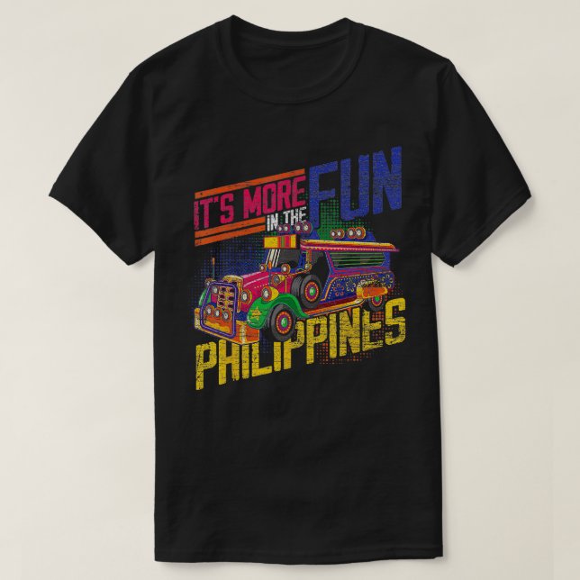 Its More Fun In The Philippines  T-Shirt (Design Front)