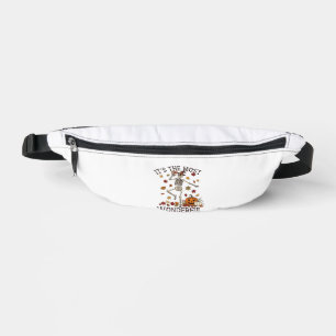 Its Most Wonderful Dancing Skeleton Halloween Witc Fanny Pack