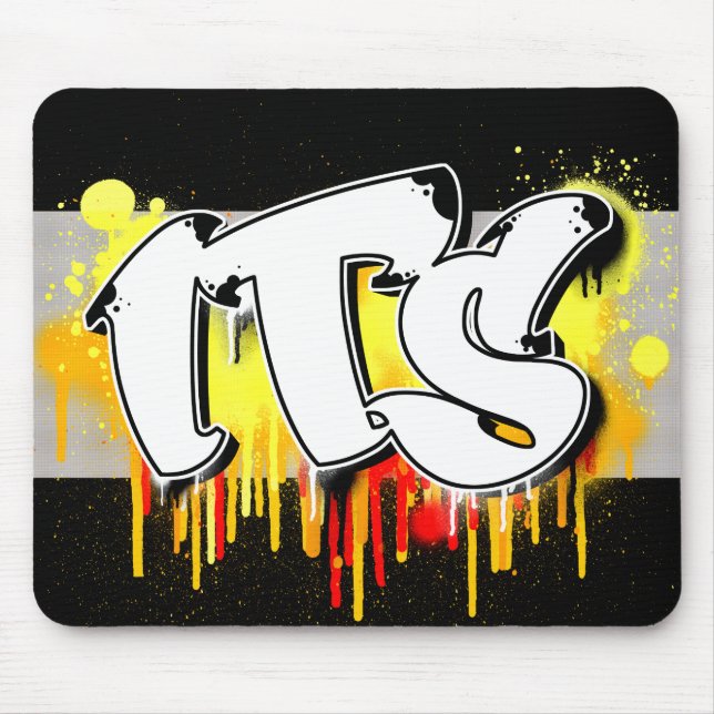 ITS Mousepad (Black) (Front)