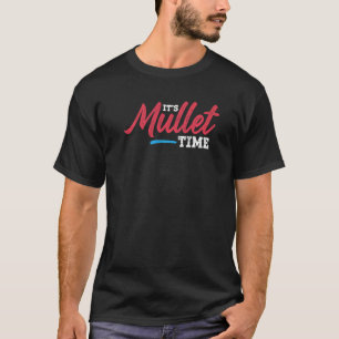 It's Mullet Time Heart Mullets Rock Short 80s Hair T-Shirt