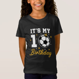 It's My 10th Birthday Soccer Ten Year Old  T-Shirt