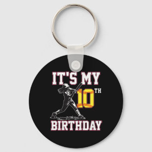 It's My 10th Birthday Softll Girl 10 Year Old Part Keychain