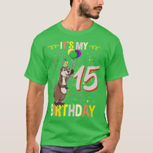 Its My 15th Birthday Sea Otter T-Shirt