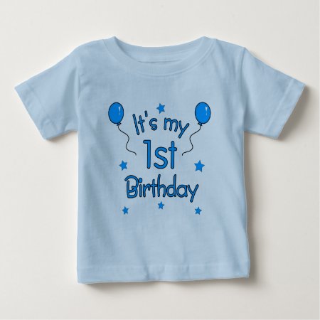 It's My 1st Birthday Baby T-shirt