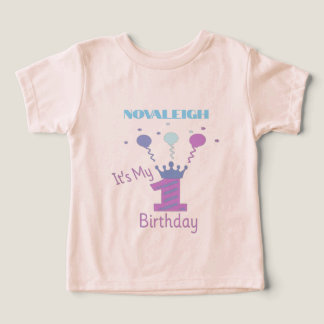 It's My 1st Birthday Girls  Toddler T-shirt