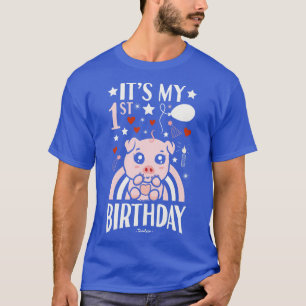 Its My 1st Birthday Pig T-Shirt