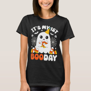 Its My 1st Boo Day, Funny Halloween Ghost 1st Birt T-Shirt