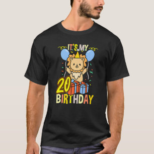 Its My 20th Birthday Lion T-Shirt