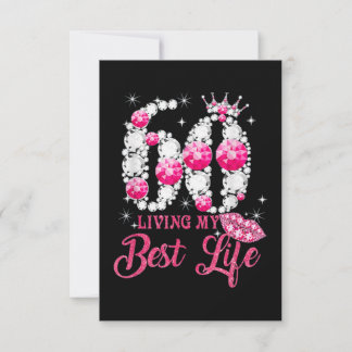 It's My 60th Birthday Queen 60 Years Old Card