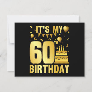 It's My 60th Party Invitation
