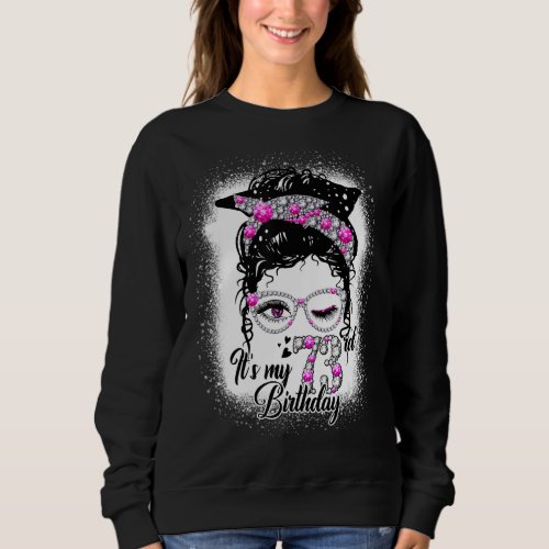 Its My 73rd Birthday Queen 73 Years Old Diamond H Sweatshirt