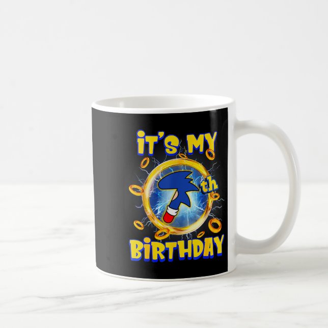 It's My 7th Birthday Boy Family Matching Party Fun Coffee Mug (Right)