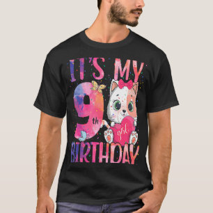 It's My 9th Birthday Ninth Anniversary 9 Year Old T-Shirt