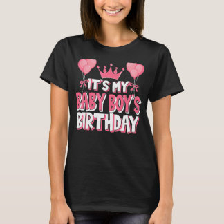 It's My Baby Boy's Birthday Celebration T-Shirt
