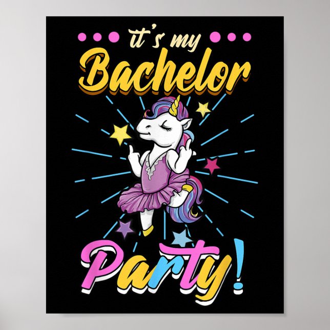 Its My Bachelor Party Groom  Poster (Front)