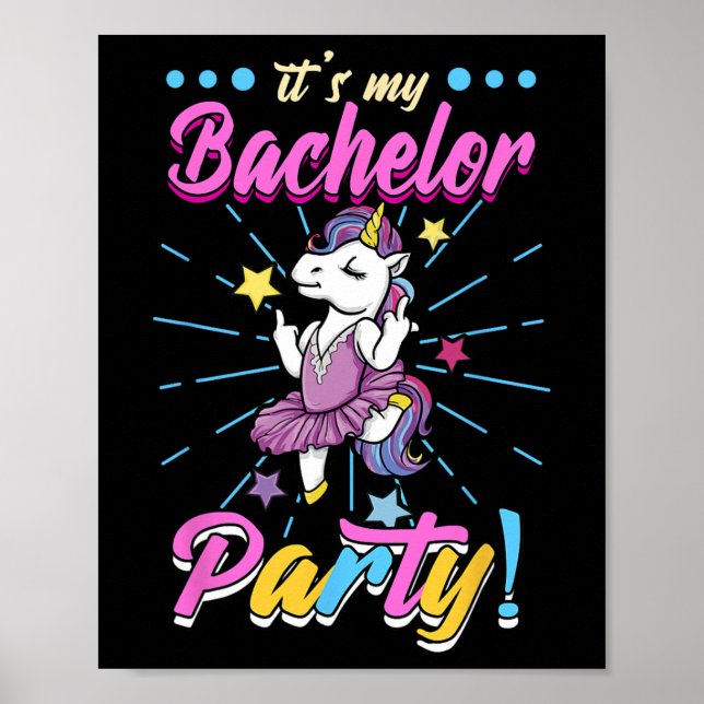 Its My Bachelor Party Groom  Poster (Front)