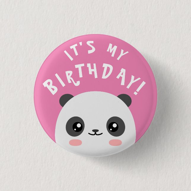 It's my Birthday! Button (Front)