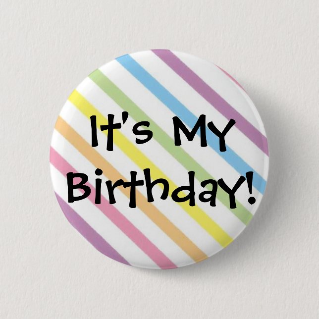 It's My Birthday! Button (Front)