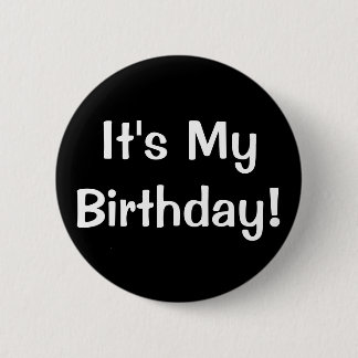 It's My Birthday! Button