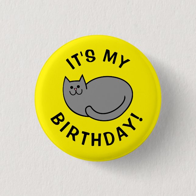 It's my Birthday! Button (Front)