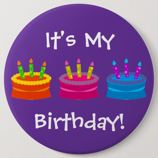 It's My Birthday Button (Front)