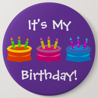 It's My Birthday Button