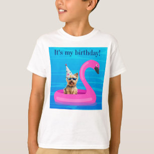 It's My Birthday Dog Floatie T-Shirt